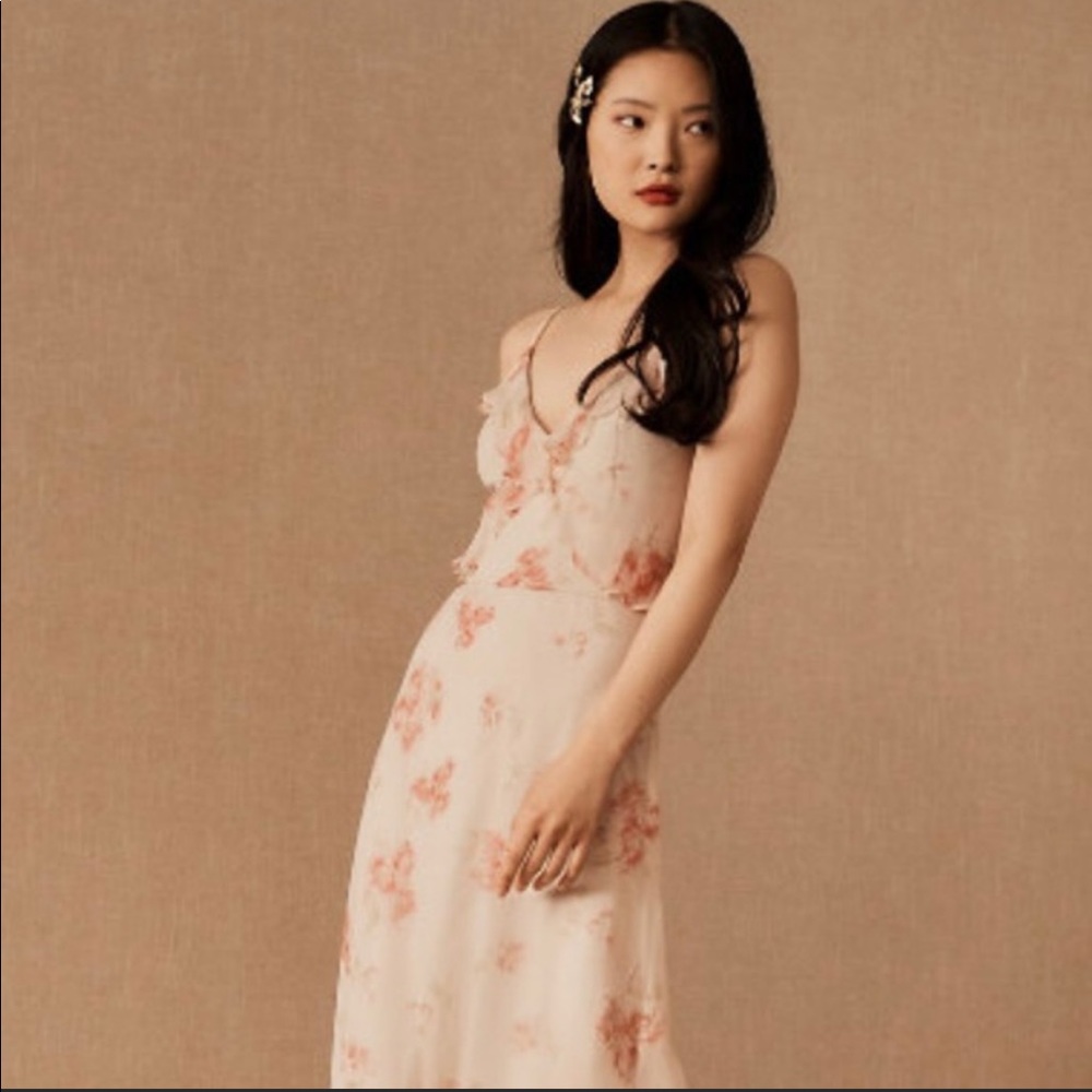 NWT BHLDN floral bridesmaid dress (Clare Dress)